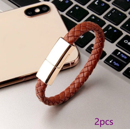 New Bracelet Charger USB Charging Cable Data Charging Cord For IPhone14 13 Max USB C Cable For Phone Micro Cable - AmberOcean 