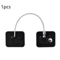 Window Security Chain Lock Window Cable Lock Restrictor Multifunctional Window Lock Door Security Guard for Baby Safety 1Pcs - AmberOcean 