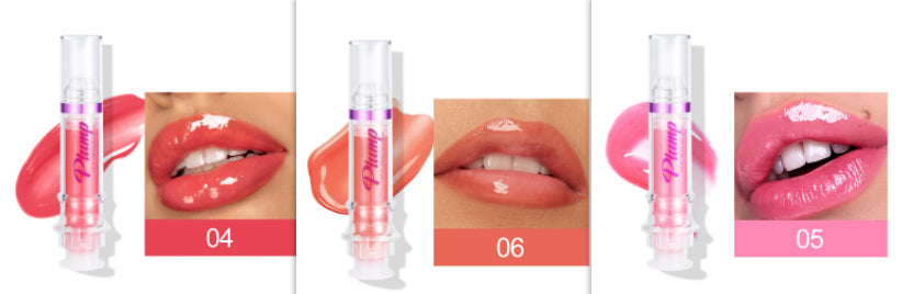 New Tube Lip Rich Lip Color Slightly Spicy Lip Honey Lip Glass Mirror Face Lip Mirror Liquid Lipstick - AmberOcean 