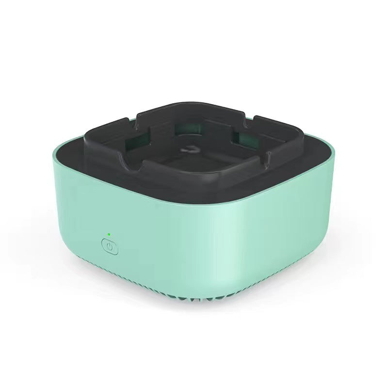 Smoke Removal Air Purification Ashtray Anion Purification Practical Automatic Purifier Ashtray Portable Gadgets For Car Ashtray - AmberOcean 