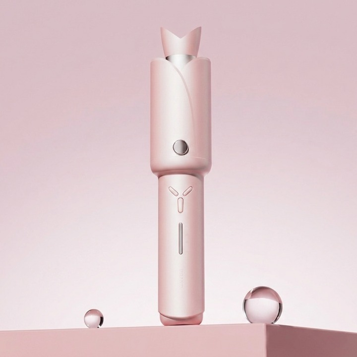 LuxeCurl  Wireless Auto Curler - AmberOcean 