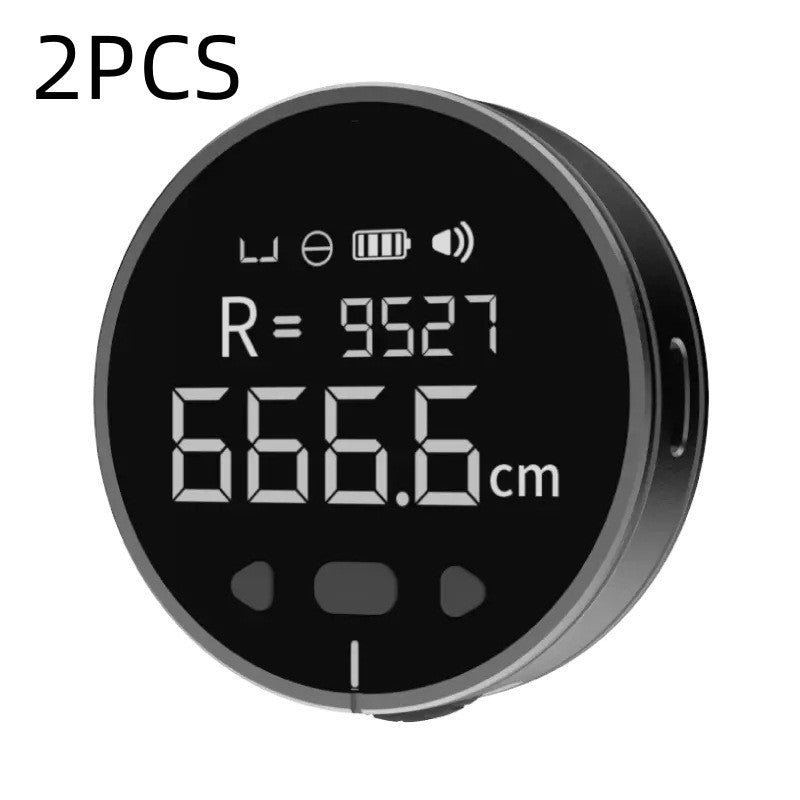 Distance Measuring Instrument Electronic Measuring Ruler Tape Measure High Definition Digital LCD High Precision Electronic Measuring Ruler Tool - AmberOcean 