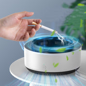 Smoke Removal Air Purification Ashtray Anion Purification Practical Automatic Purifier Ashtray Portable Gadgets For Car Ashtray - AmberOcean 