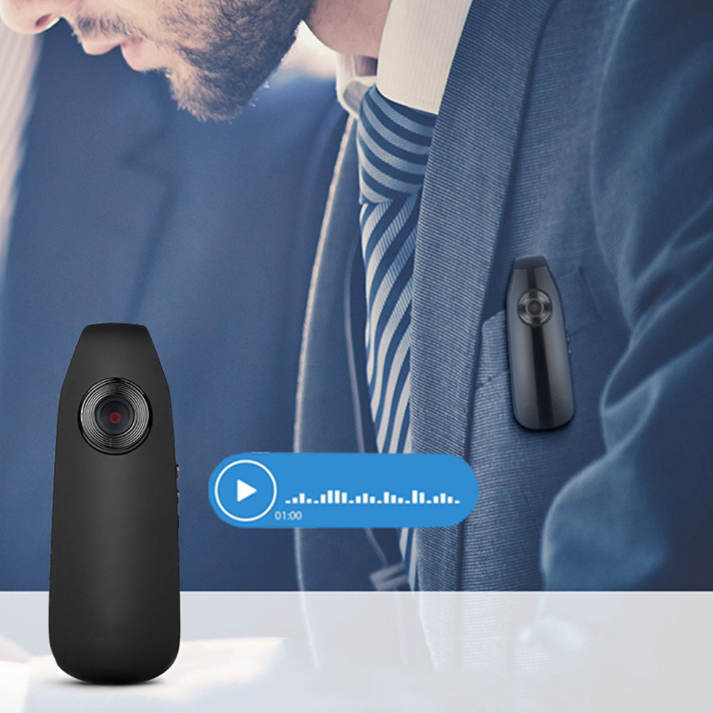 Mini portable HD 1080P camera Compatible With ApplePortable Mini Video Camera One-click Recording - AmberOcean 