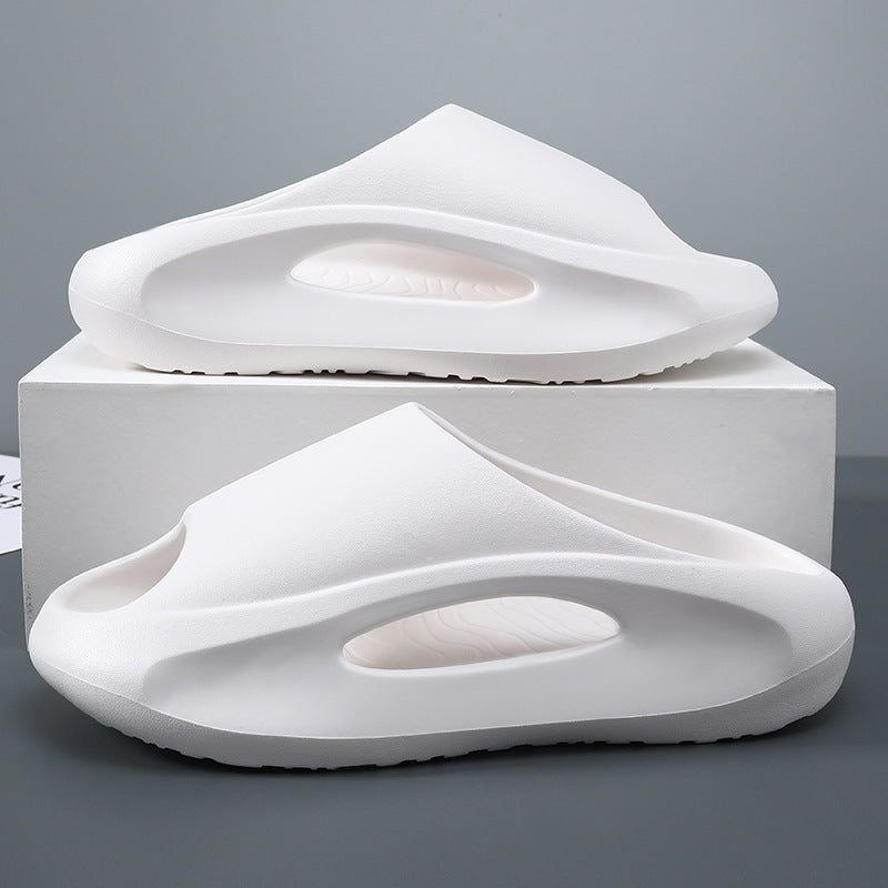 Ins Slippers Women Men Peep Toe Slipper Summer Hollow Unisex Sports Beach Shoes - AmberOcean 
