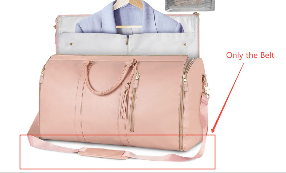 Large Capacity Travel Duffle Bag Women's Handbag Folding Suit Bag Waterproof Clothes Totes - AmberOcean 