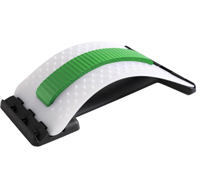 Back Stretcher Adjustable Back Cracker Massage Waist Neck Fitness Lumbar Cervical Spine Support Pain Relief - AmberOcean 