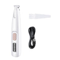 Pets Dog Paw Trimmer With LED Light Fully Waterproof Pet Hair Trimmer With LED Display Dog Clippers For Grooming Widen Blade - AmberOcean 