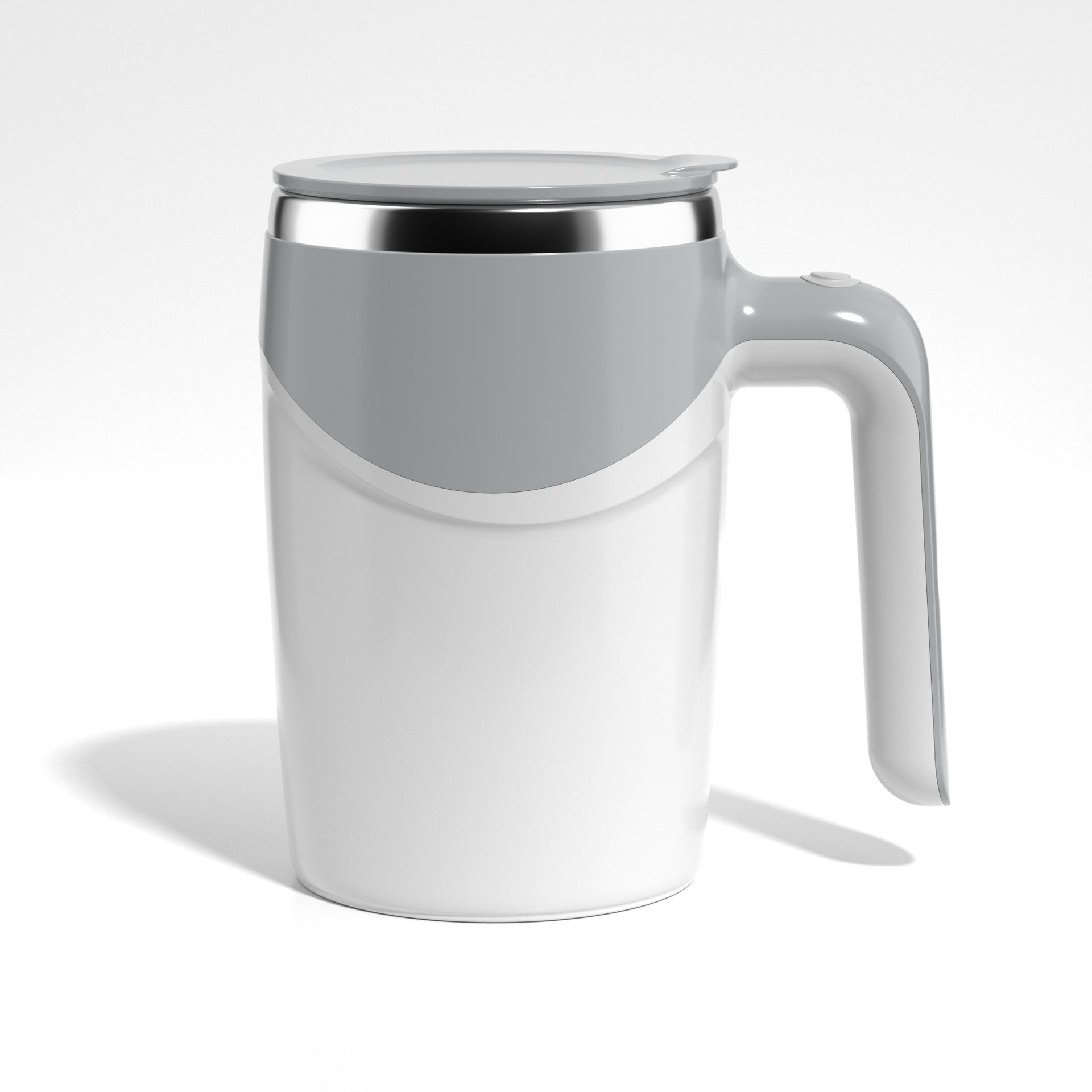 The Mug That Does the Stirring for you  An automatic self-stirring mug that blends your drink with the touch of a button - AmberOcean 