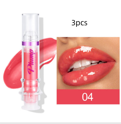 New Tube Lip Rich Lip Color Slightly Spicy Lip Honey Lip Glass Mirror Face Lip Mirror Liquid Lipstick - AmberOcean 