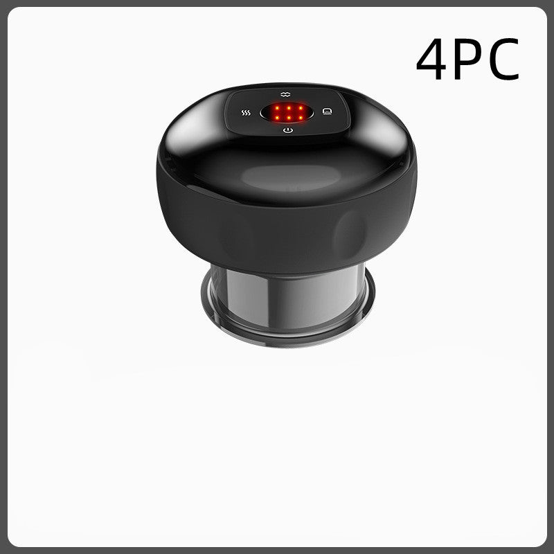 Electric Vacuum Cupping Massage Body Cups Anti-Cellulite Therapy Massager For Body Electric Guasha Scraping Fat Burning Slimming - AmberOcean 