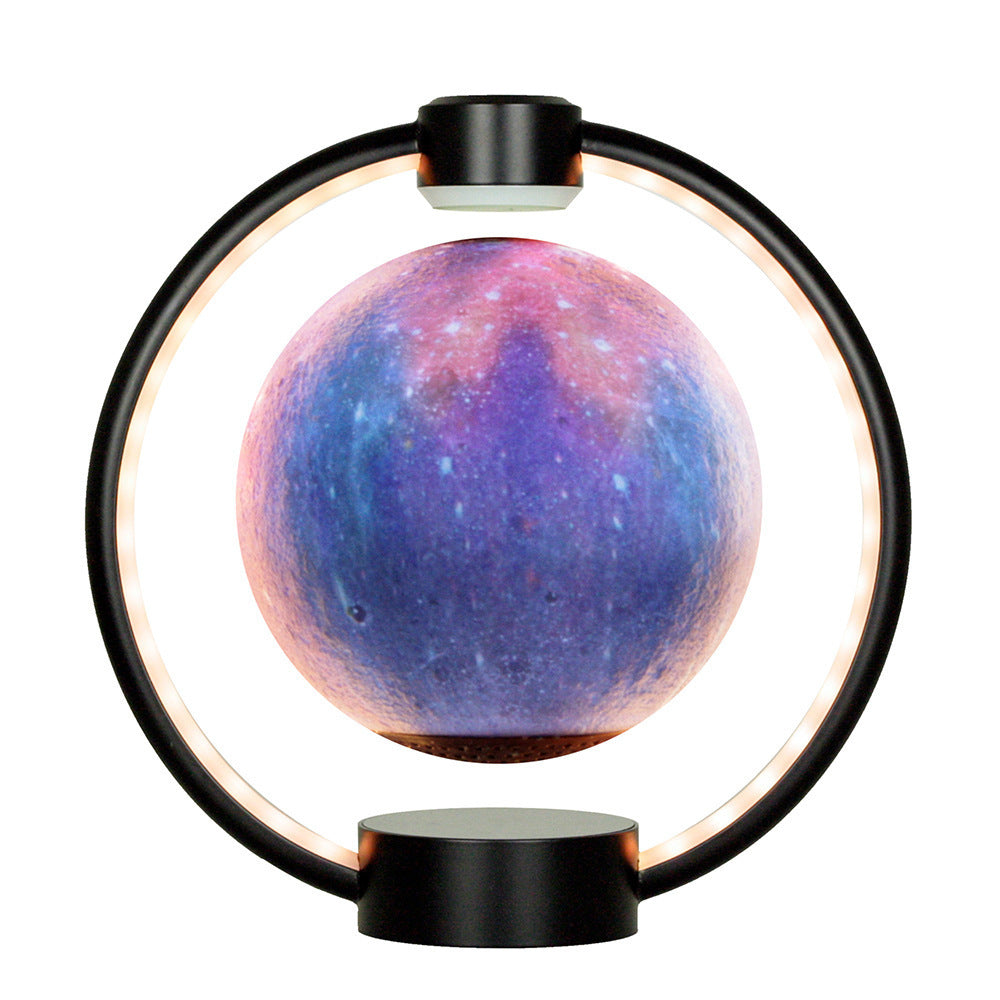 Maglev Moon Light Bluetooth 3D Stereo Diy Colorful Glare - AmberOcean 