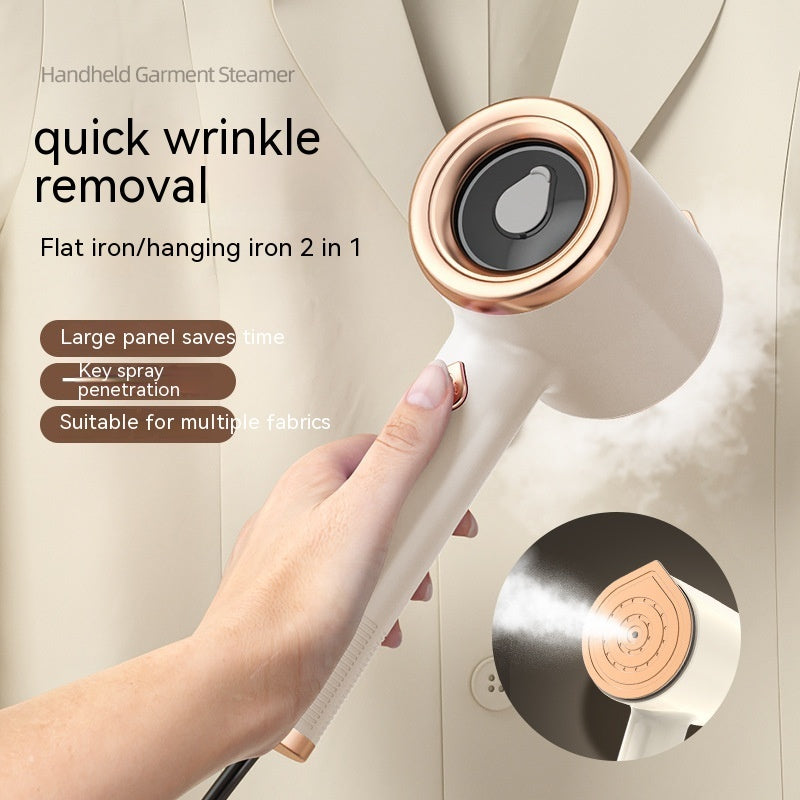 Mini Portable Handheld Garment Steamer Fabric Steam Iron For Clothes Travel Home Appliances Vertical US Plug Ironing Machine - AmberOcean 
