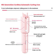 Cordless Auto Hair Curler – Perfect Curls Anywhere in Minutes - AmberOcean 