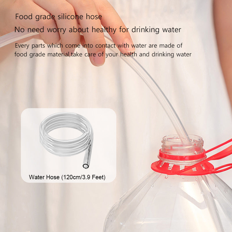 Desk Dispenser Electric Water Gallon Automatic Water Bottle Dispenser Rechargeable Water Dispenser - AmberOcean 