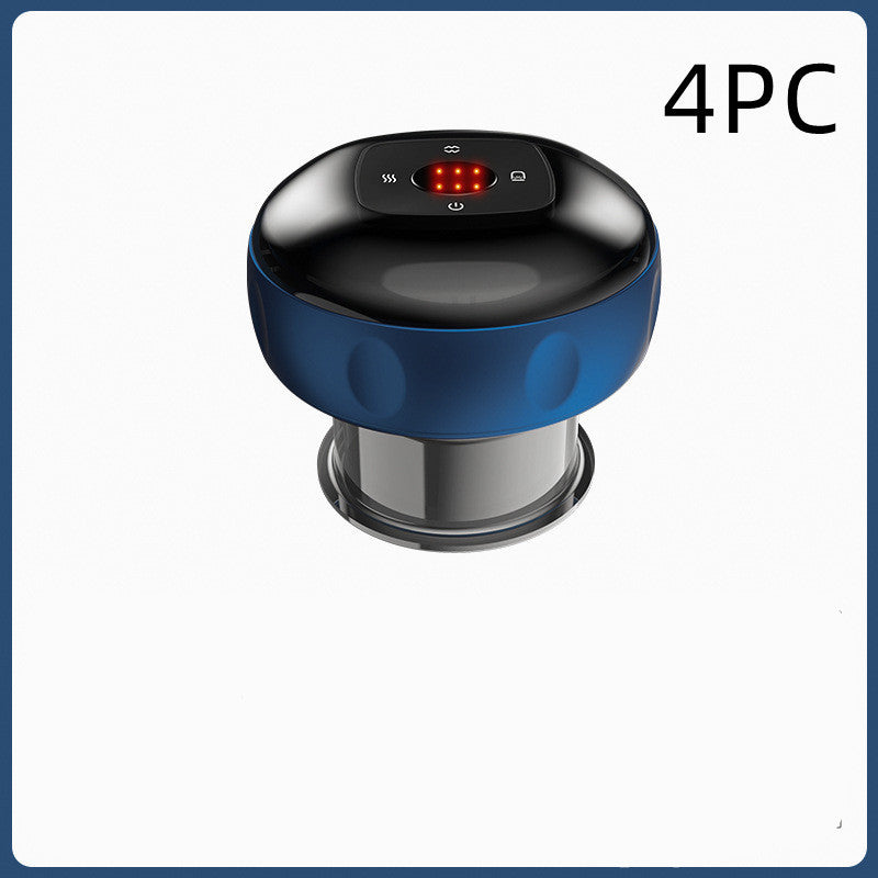 Electric Vacuum Cupping Massage Body Cups Anti-Cellulite Therapy Massager For Body Electric Guasha Scraping Fat Burning Slimming - AmberOcean 