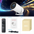 HY300 Pro Projector Home Theater Entertainment Portable Small Projector - AmberOcean 