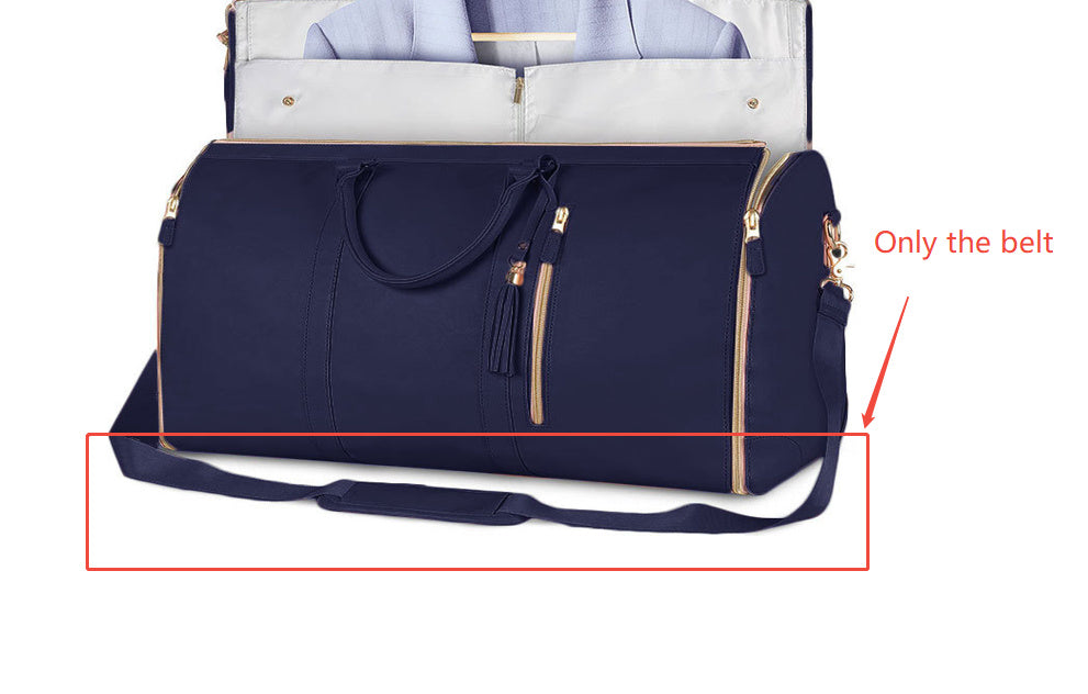 Large Capacity Travel Duffle Bag Women's Handbag Folding Suit Bag Waterproof Clothes Totes - AmberOcean 