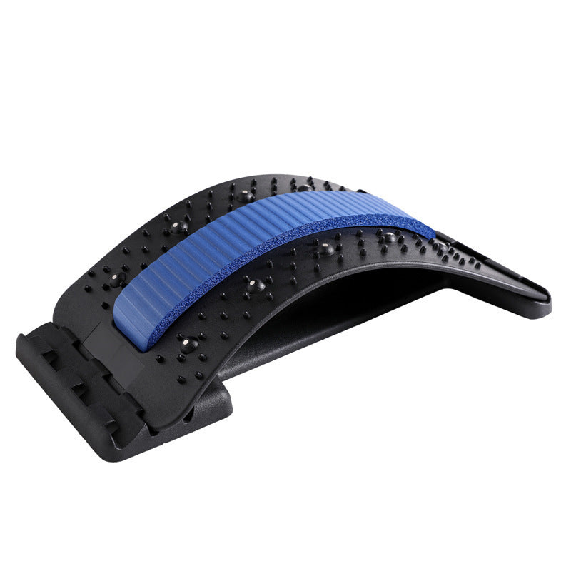 Back Stretcher Adjustable Back Cracker Massage Waist Neck Fitness Lumbar Cervical Spine Support Pain Relief - AmberOcean 