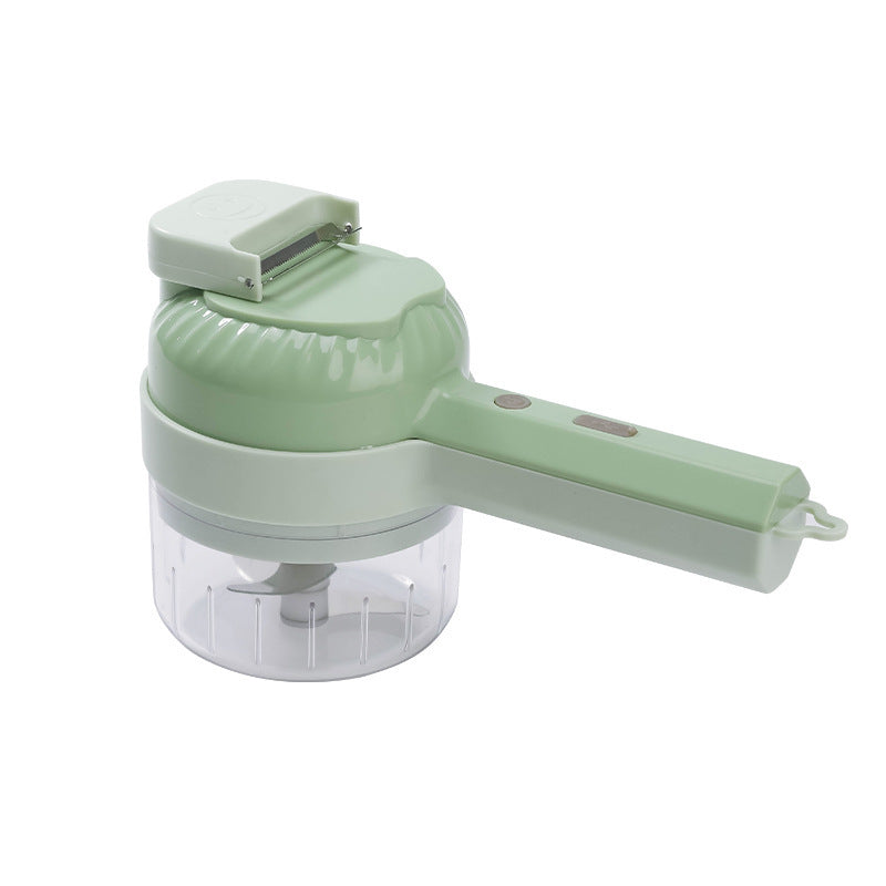 Home Fashion Wireless Hand-held Vegetable Cutter - AmberOcean 