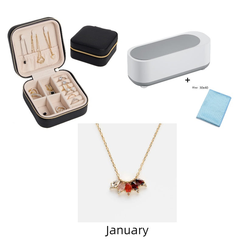 Ultrasonic Cleaning Machine High Frequency Vibration Wash Cleaner Washing Jewelry Glasses Watch Ring Dentures Cleaner - AmberOcean 